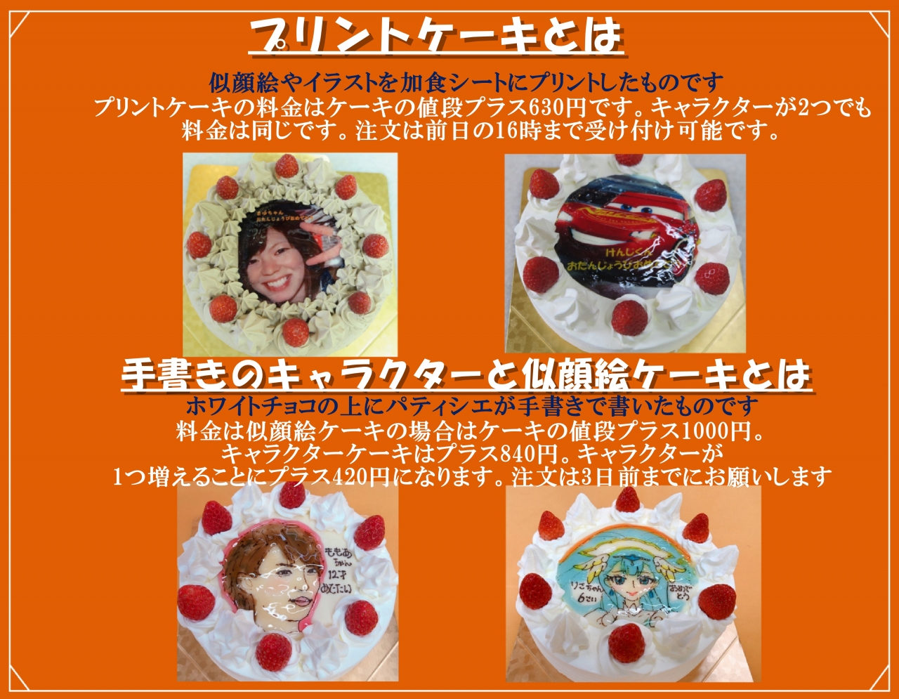 プリントケーキとは